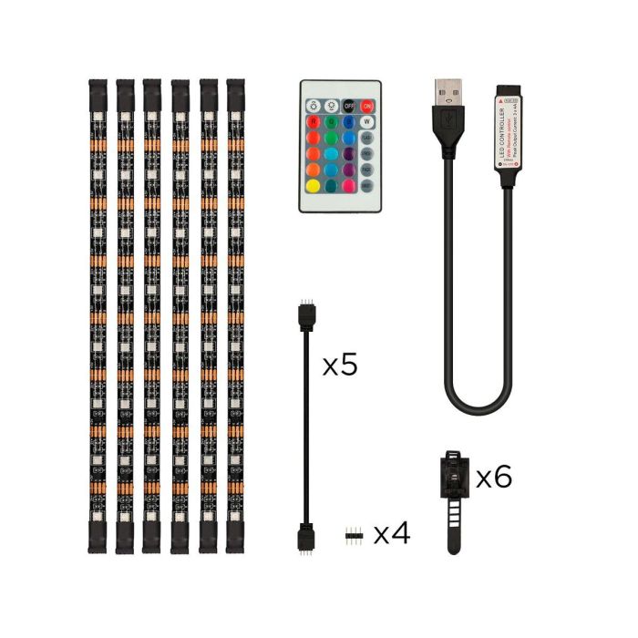 Tiras LED KSIX RGB 6