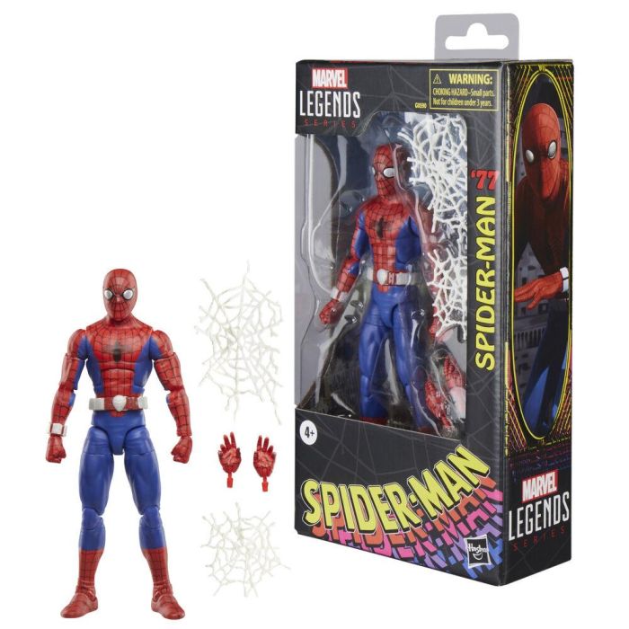 Hasbro Marvel Legends Series Figura de Acción Spider-Man Coleccionable 15 cm Totalmente Articulada con 5 Accesorios Película 1977 8 Hasbro Marvel Legends Series Figura de Acción Spider-Man Coleccionable 15 cm Totalmente Articulada con 5 Accesorios Película 1977 8