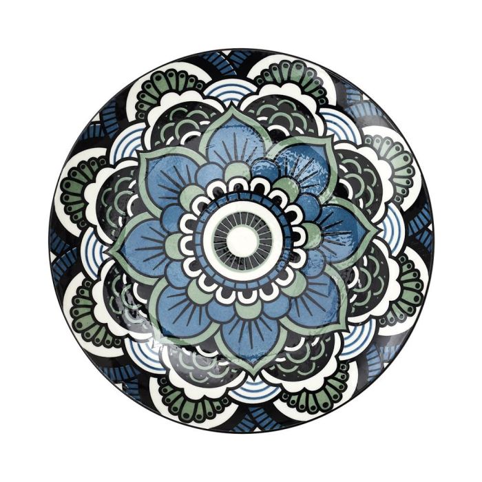 Home Deco Factory Mirage Plato de Postre Mandala Azul 19 cm 0 Home Deco Factory Mirage Plato de Postre Mandala Azul 19 cm 0