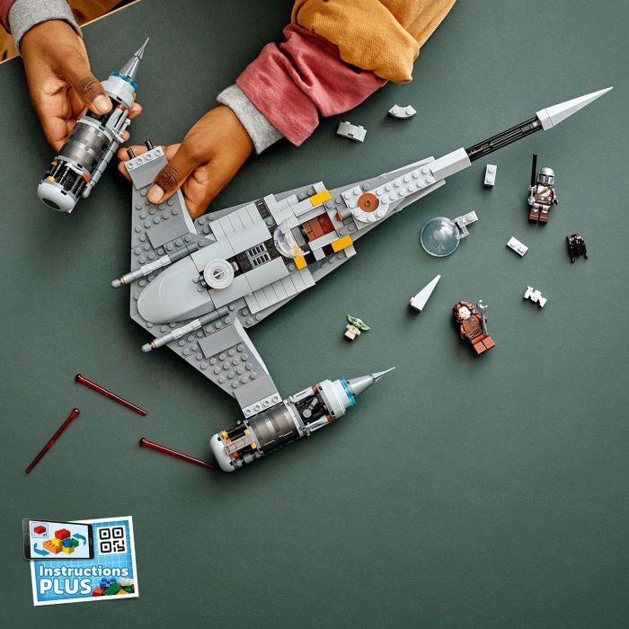 LEGO 75325 Star Wars: The Book of Boba Fett - N-1 Fighter de The Mandalorian - Set de Construcción para niños +9 años 6 LEGO 75325 Star Wars: The Book of Boba Fett - N-1 Fighter de The Mandalorian - Set de Construcción para niños +9 años 6