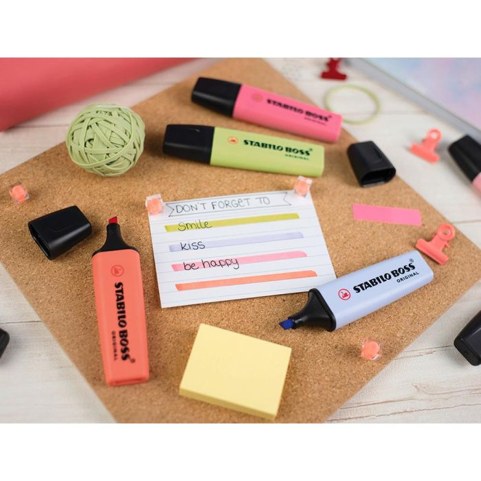 Rotulador Stabilo Boss Fluorescente 70 Pastel Expositor Bombonera De 60 Unidades Colores Surtidos 2