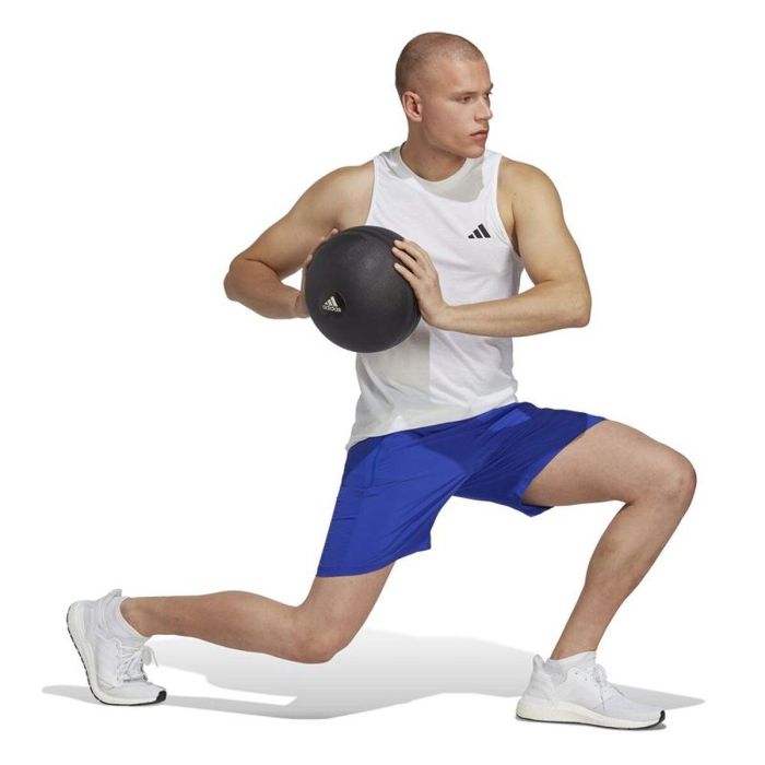 Camiseta para Hombre sin Mangas Adidas Training Essentials Blanco 9-10 Años 3