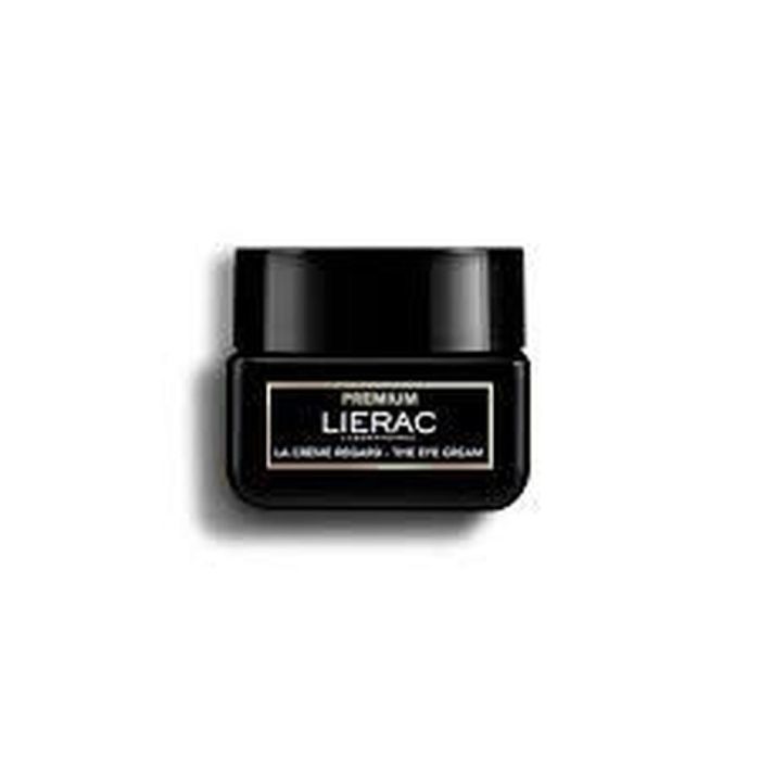 Lierac PREMIUM Crema de Ojos Antiedad Bálsamo 95% Natural para Arrugas, Líneas, Bolsas, Ojeras, Luminosidad y Deshidratación 20 ml