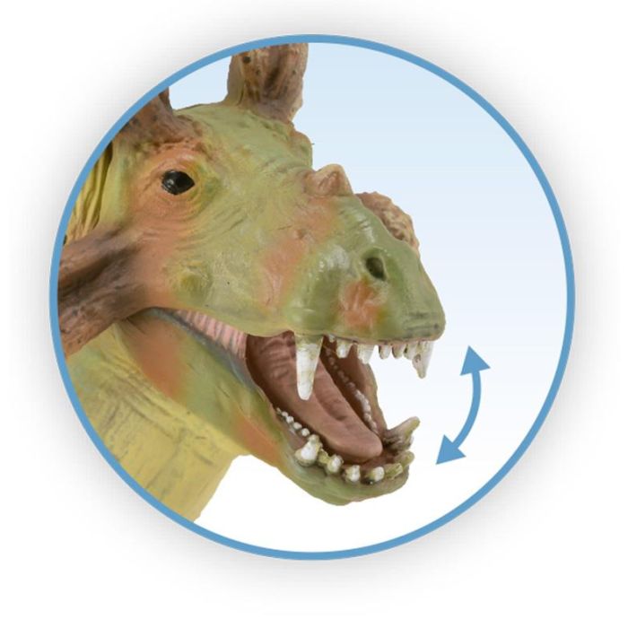 COLLECTA 88816 Estemmenosuchus Figura Deluxe 1:20 con Mandíbula Móvil Articulada - Modelo Predinosaurio Temprano +3 Años 1 COLLECTA 88816 Estemmenosuchus Figura Deluxe 1:20 con Mandíbula Móvil Articulada - Modelo Predinosaurio Temprano +3 Años 1