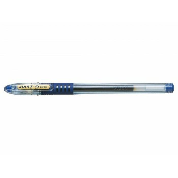Bolígrafo de gel Pilot G1 Grip Azul 0,32 mm (12 Unidades) 2