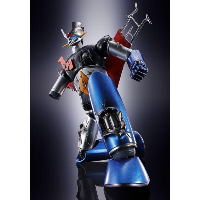 Tamashii Nations GX-105D Mazinger Z -Kakumeishinka- Damage Version, 16.5 cm, con accesorios, Soul of Chogokin 3 Tamashii Nations GX-105D Mazinger Z -Kakumeishinka- Damage Version, 16.5 cm, con accesorios, Soul of Chogokin 3