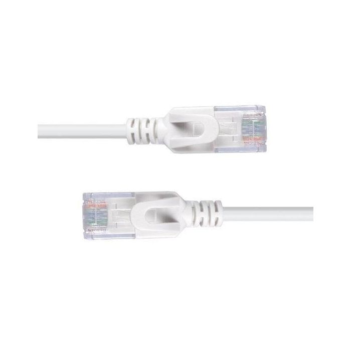 Lindy 2m Cat.6A U/UTP Ultra Slim Network Cable, Grey 4 Lindy 2m Cat.6A U/UTP Ultra Slim Network Cable, Grey 4