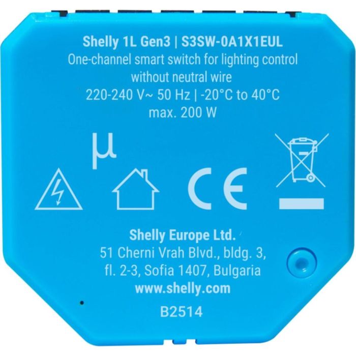 Shelly Relais 2L Gen3 WLAN BT 13