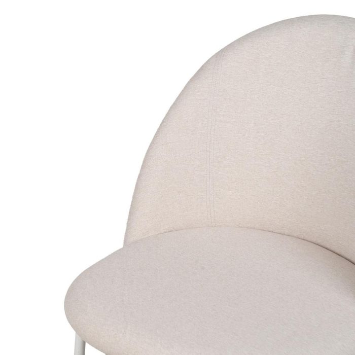 Silla Crema Tejido-Metal Contract 51 X 52 X 79,50 cm