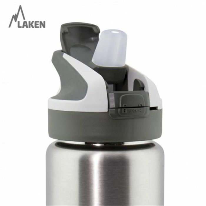 Cantimplora Laken Summit Amarillo 1 L Acero Inoxidable Plástico 3 Cantimplora Laken Summit Amarillo 1 L Acero Inoxidable Plástico 3