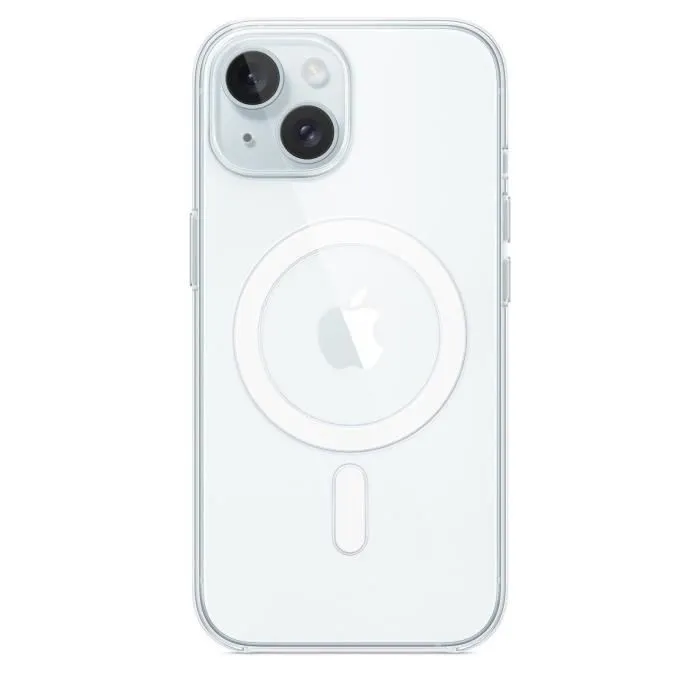 Apple iPhone 15 Funda Transparente con MagSafe APP0195949691447 2