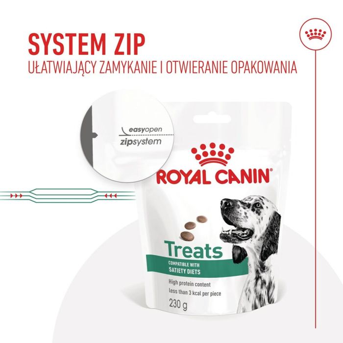 Snack para Perros Royal Canin Dog Satiety Treats 230 g 10 Snack para Perros Royal Canin Dog Satiety Treats 230 g 10