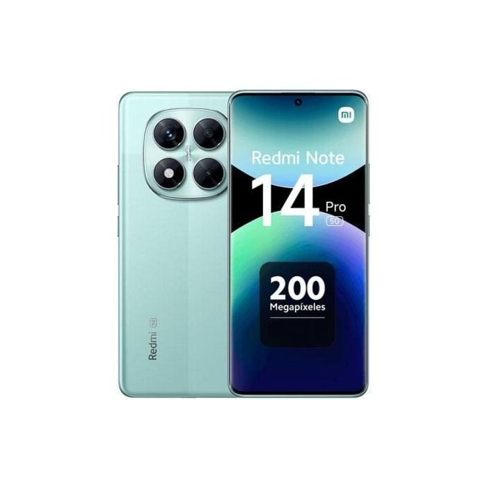 Smartphone Xiaomi Redmi Note 14 Pro 12GB/ 512GB/ 6.67"/ 5G/ Verde Smartphone Xiaomi Redmi Note 14 Pro 12GB/ 512GB/ 6.67"/ 5G/ Verde