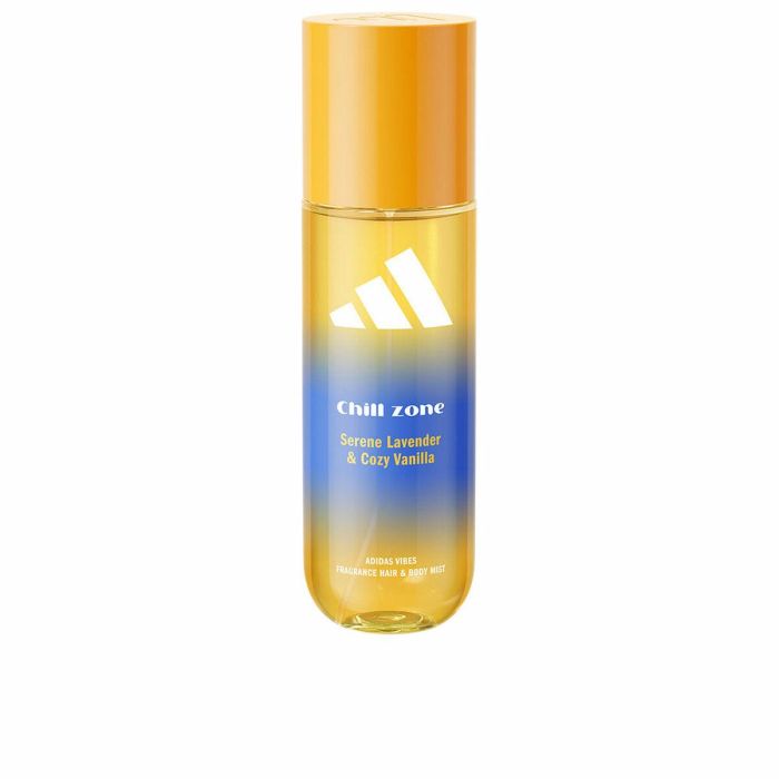 Adidas Vibes Man Chill Zone Bruma Corporal y Capilar 236 ml Lavanda y Vainilla, Aroma Relajante para Cabello y Piel