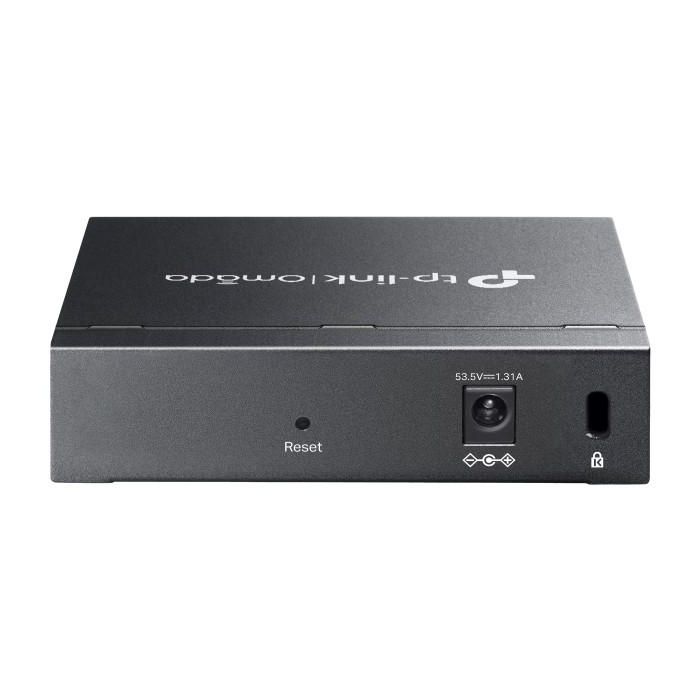TP-Link ES205G Omada Switch Gestionado Gigabit Ethernet 5 Puertos RJ-45 PoE, 10 Gbit/s, QoS, Montaje Mural, Negro 1 TP-Link ES205G Omada Switch Gestionado Gigabit Ethernet 5 Puertos RJ-45 PoE, 10 Gbit/s, QoS, Montaje Mural, Negro 1