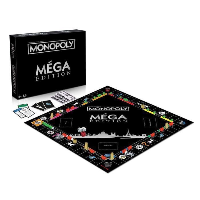 Winning Moves WIN5036905044707 Juego de Mesa Monopoly Mega Edition - Nuevas plazas, rascacielos y mega alquileres 1 Winning Moves WIN5036905044707 Juego de Mesa Monopoly Mega Edition - Nuevas plazas, rascacielos y mega alquileres 1