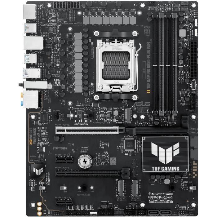 ASUS TUF B850-PLUS WiFi Placa Base ATX AMD AM5 DDR5 para Procesadores Ryzen 7000/8000/9000 Series con WiFi 7 y Bluetooth 5.4 1