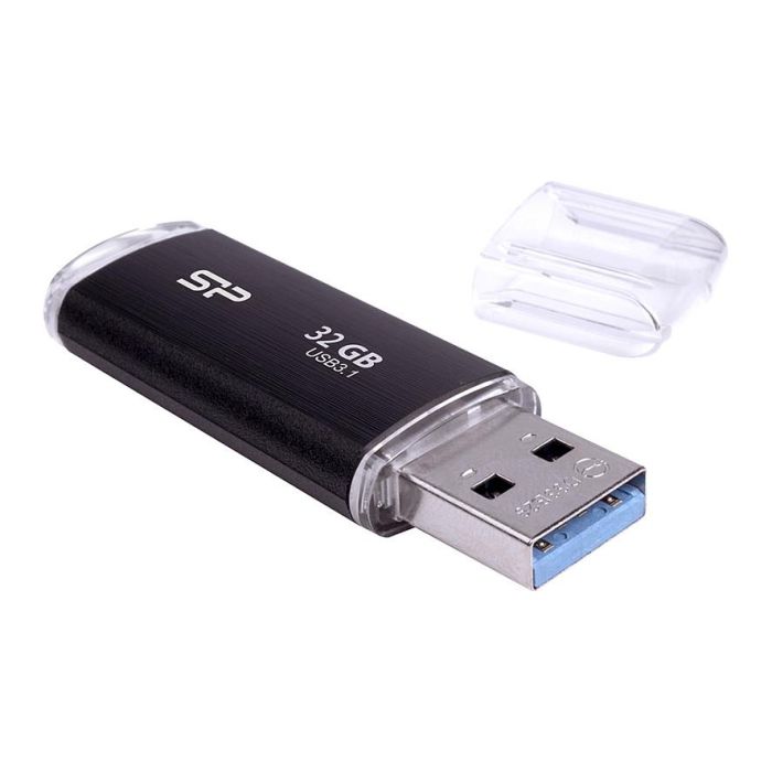 Silicon Power B02 Memoria USB 32GB USB 3.2 Gen 1 Tipo A Tapa Negro