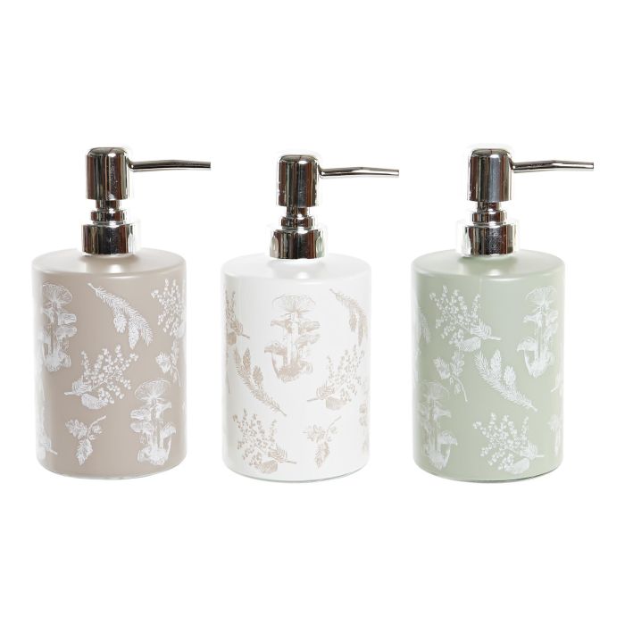 DKD Home Decor Dosificador Estilo Alpino Blanco Marron 8 x 17 x 10 cm Capacidad 450ml (12 Unidades) 0 DKD Home Decor Dosificador Estilo Alpino Blanco Marron 8 x 17 x 10 cm Capacidad 450ml (12 Unidades) 0