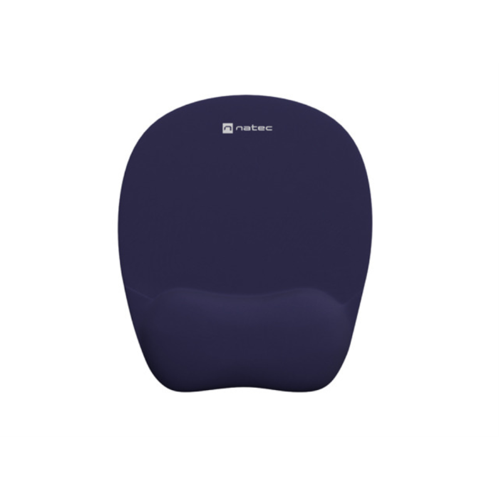 NATEC CHIPMUNK Azul Oscuro Alfombrilla Ratón Tela Espuma Caucho Antideslizante 195mm x 235mm