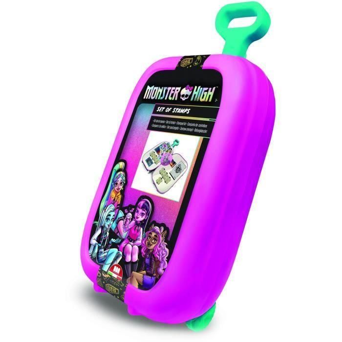 Carro - MULTIPRINT - 64869 - 7 sellos Monster High, 5 lápices, 18 rotuladores Carro - MULTIPRINT - 64869 - 7 sellos Monster High, 5 lápices, 18 rotuladores