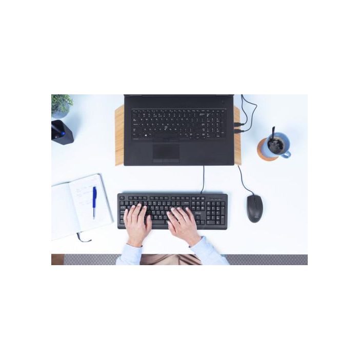 Teclado Trust Primo Negro Español QWERTY 5 Teclado Trust Primo Negro Español QWERTY 5