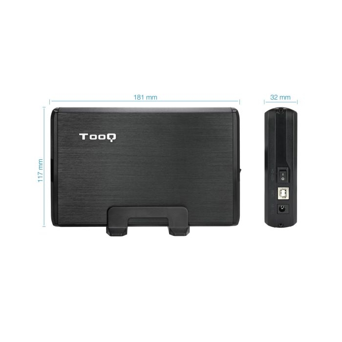 Caja Externa para Disco Duro de 3.5" TooQ TQE-3509B/ USB 2.0 4 Caja Externa para Disco Duro de 3.5" TooQ TQE-3509B/ USB 2.0 4