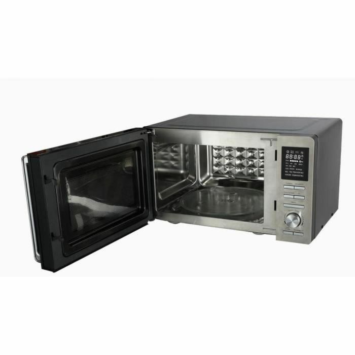 Microondas combinado - Continental Edison - Cemo25SG13S3 - Plata - 25 L - Puerta de espejo - 900 W - Grill 1000 W - Convección 1000 W 4 Microondas combinado - Continental Edison - Cemo25SG13S3 - Plata - 25 L - Puerta de espejo - 900 W - Grill 1000 W - Convección 1000 W 4