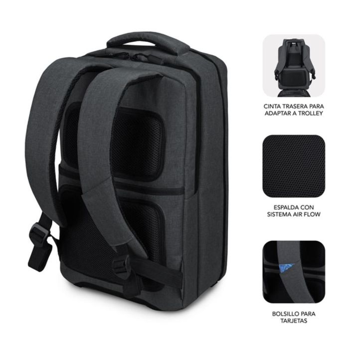Subblim Mochila Traveller Air Padding 15.6'' Grey 1 Subblim Mochila Traveller Air Padding 15.6'' Grey 1