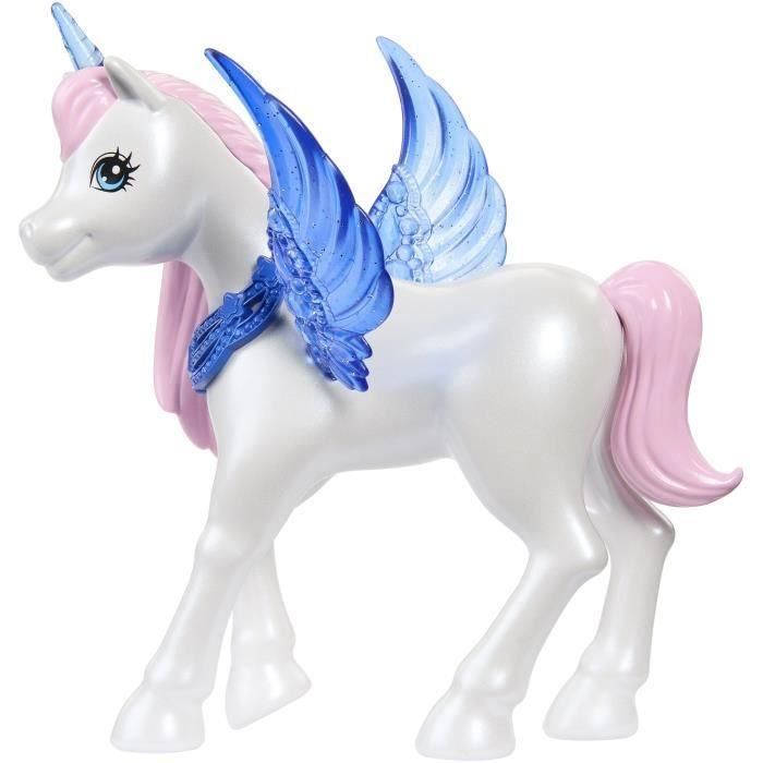 Barbie Hrr16 Muñeca Hadacornio Zafiro 65 Aniversario con Alas, Cuerno y Mascota 2 Barbie Hrr16 Muñeca Hadacornio Zafiro 65 Aniversario con Alas, Cuerno y Mascota 2