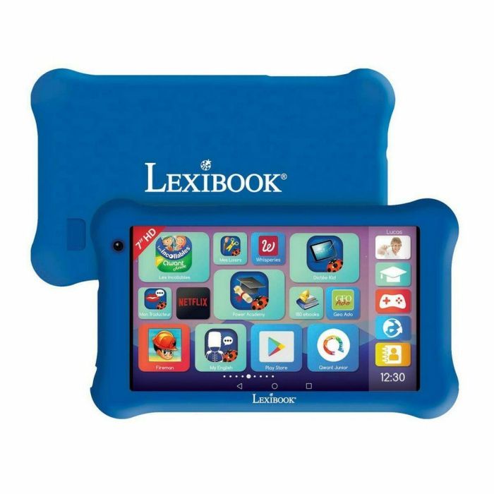 Lexibook LexiTab Master 7 Tablet educativa para niños 6-14 años, HD 7", procesador Quad Core, 1GB RAM, Android, control parental, con cubierta protectora. 10 Lexibook LexiTab Master 7 Tablet educativa para niños 6-14 años, HD 7", procesador Quad Core, 1GB RAM, Android, control parental, con cubierta protectora. 10