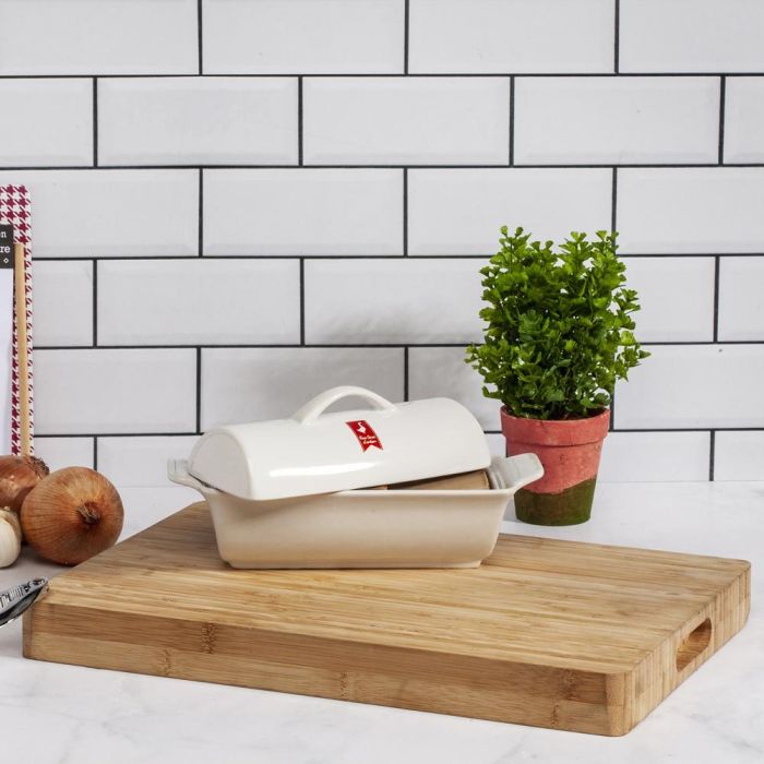 Cook Concept Tabla Cortar 39x28 cm con Surco para Líquidos 3