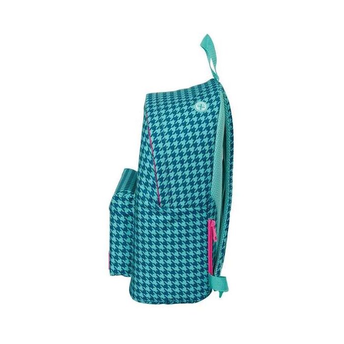 Mochila para Portátil Nait Nait Pata de gallo verde Verde 31 x 41 x 16 cm 2 Mochila para Portátil Nait Nait Pata de gallo verde Verde 31 x 41 x 16 cm 2