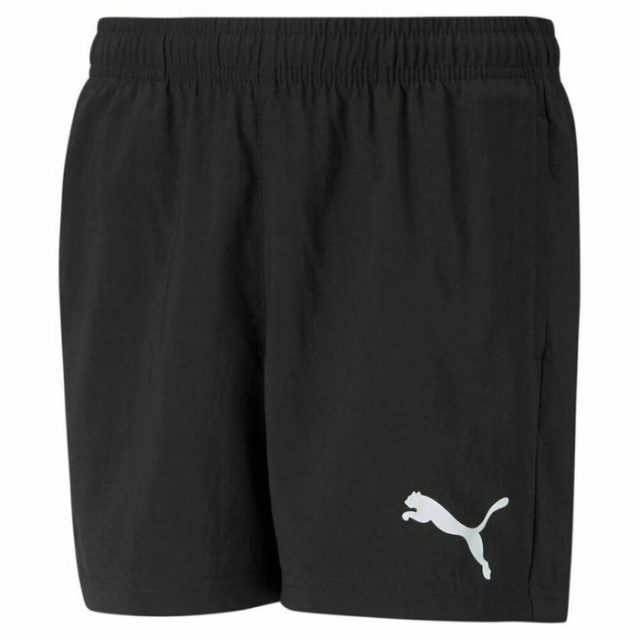 Pantalón Deportivo Infantil Puma Active Woven K Negro 0 Pantalón Deportivo Infantil Puma Active Woven K Negro 0