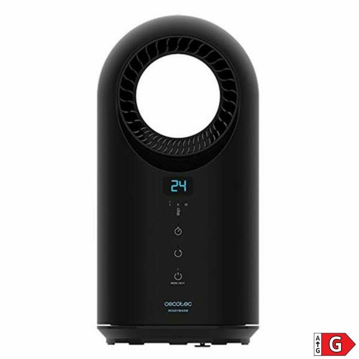 Cecotec ReadyWarm 8400 Calefactor Bladeless con Wi-Fi 1500W Negro. 3 Modos Calefacción y Ventilador. Táctil, Mando y Seguridad. 3 Cecotec ReadyWarm 8400 Calefactor Bladeless con Wi-Fi 1500W Negro. 3 Modos Calefacción y Ventilador. Táctil, Mando y Seguridad. 3