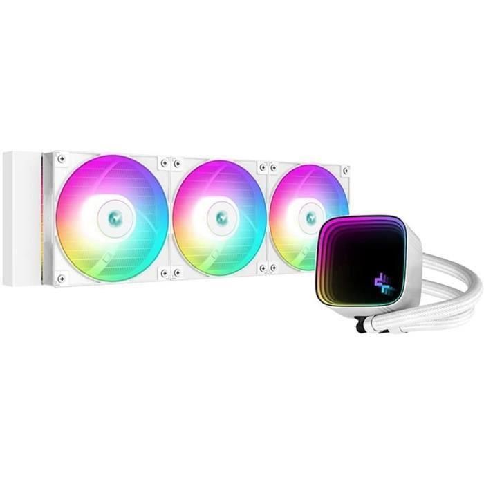 DEEPCOOL LS720 SE (Blanco) - Refrigeración por agua AIO - 3x120mm DEEPCOOL LS720 SE (Blanco) - Refrigeración por agua AIO - 3x120mm