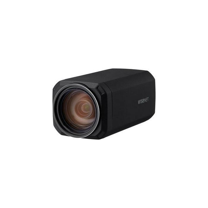 Hanwha Cámara IP box 2M zoom x32 (4.44-142.6mm) WDR H.265 interior 12V/PoE Wisenet X 2 Hanwha Cámara IP box 2M zoom x32 (4.44-142.6mm) WDR H.265 interior 12V/PoE Wisenet X 2