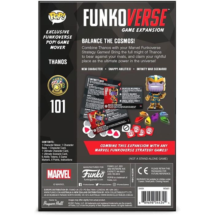 Juego Mesa Funkoverse Expansion Marvel Edicion 1 Juego Mesa Funkoverse Expansion Marvel Edicion 1