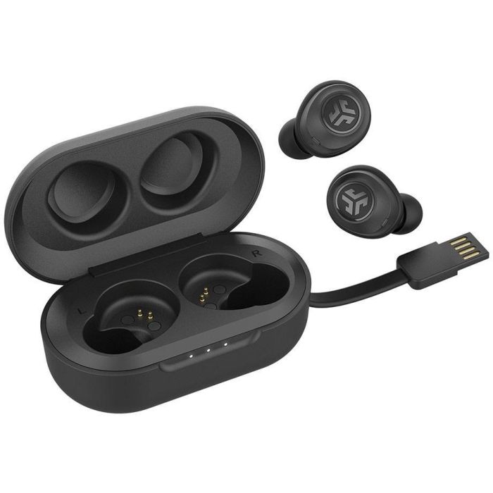 JLab JBuds Air Auriculares In-Ear True Wireless (TWS) con Bluetooth 5.0 para Música Negro
