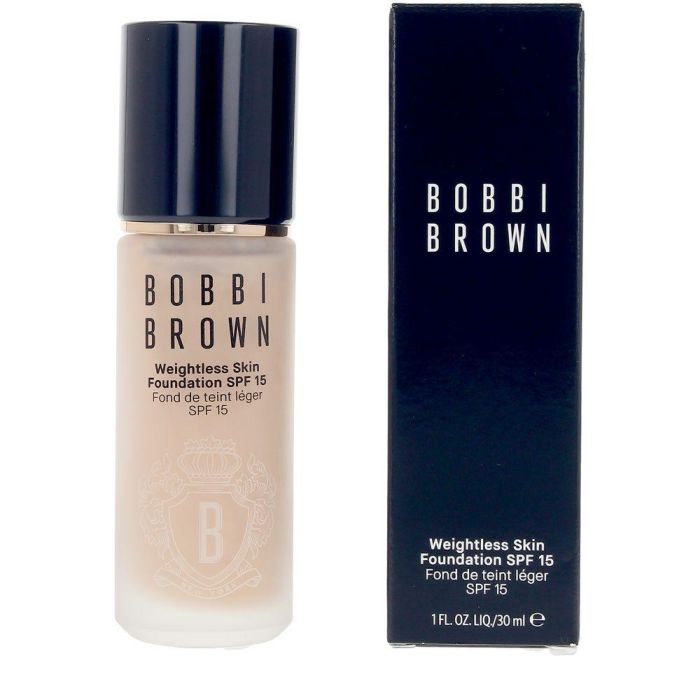 Bobbi Brown WEIGHTLESS SKIN foundation SPF15 #Cool Ivory 30 ml Base Maquillaje Larga Duración Acabado Mate Hidratación Control Brillo 1
