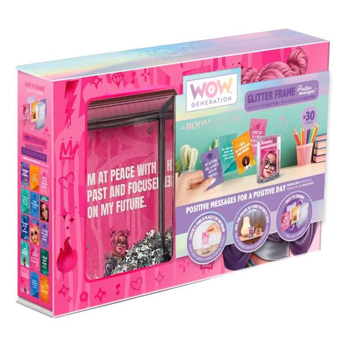 Marco de fotos mensajes motivacionales Wow Generation 1 Marco de fotos mensajes motivacionales Wow Generation 1