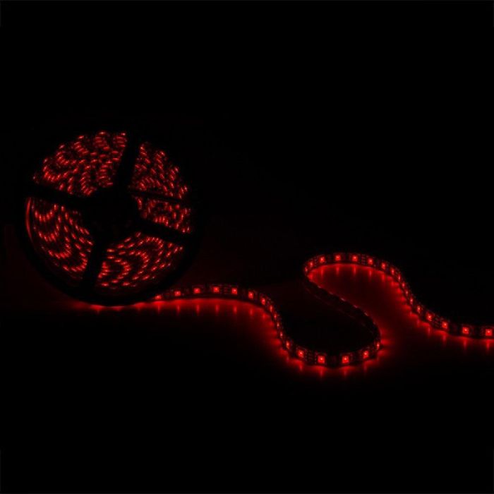 Tira de 300 LEDs 72W 4.200Lm SMD5050 12VDC IP65 Pcb Negro x5M 40.000H [CA-5050-300-IP65-B-RGB]-RGB 5