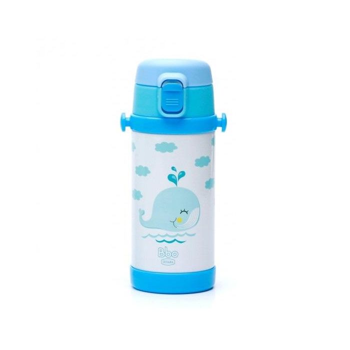 Botella Infantil Reutilizable Bbo 320 Ml Azul