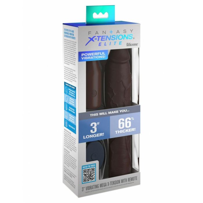 Funda para pene Pipedream Fantasy X-tensions Elite Marrón 2 Funda para pene Pipedream Fantasy X-tensions Elite Marrón 2