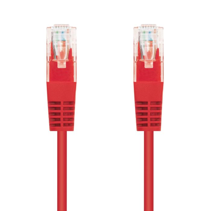 NANOCABLE CABLE RED LATIGUILLO CAT.6 UTP AWG24 ROJO 25CM 1 NANOCABLE CABLE RED LATIGUILLO CAT.6 UTP AWG24 ROJO 25CM 1