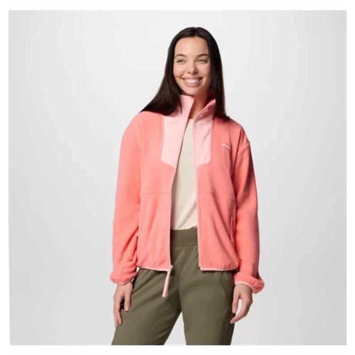 Forro Polar Columbia Sequoia Grove™ Full Zip Salmón Mujer 44 2
