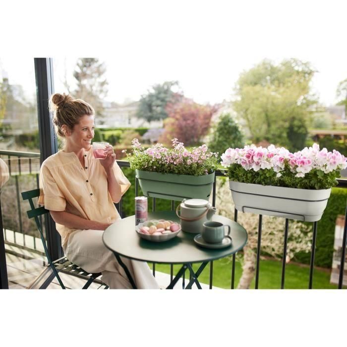 Elho ELH8711904522025 Plantilla rectangular Vibia de Plástico para Tanque Ø70 Verde 5 Elho ELH8711904522025 Plantilla rectangular Vibia de Plástico para Tanque Ø70 Verde 5