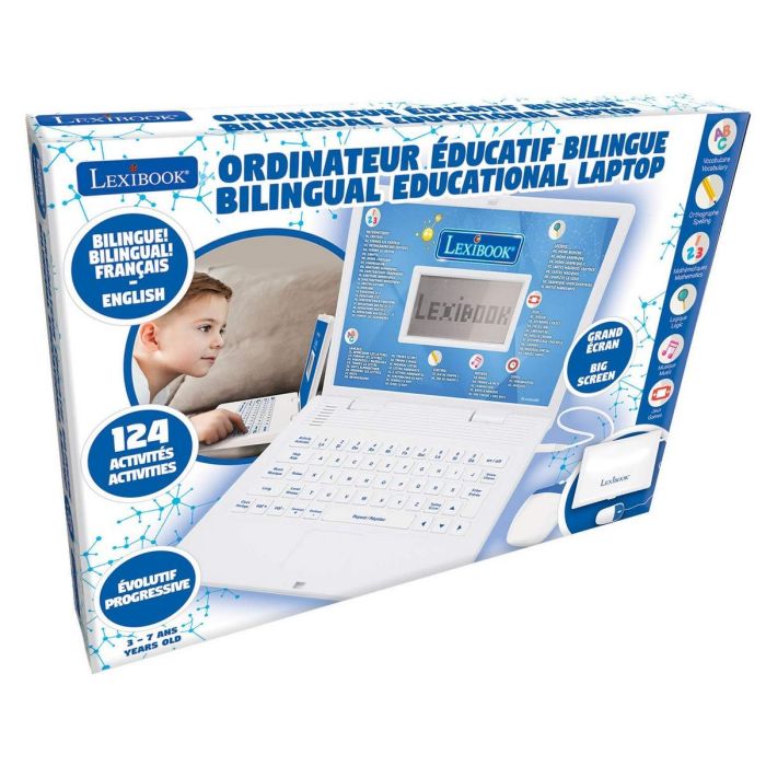 Ordenador portátil Lexibook JC598i1_01 Infantil Juguete Interactivo FR-EN 1 Ordenador portátil Lexibook JC598i1_01 Infantil Juguete Interactivo FR-EN 1