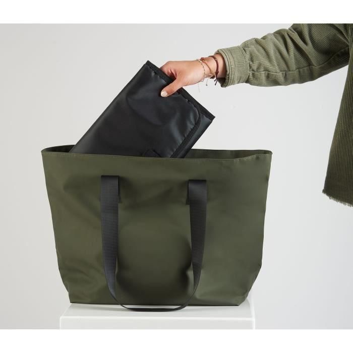 Bolso cambiador fin de semana - TINEO - CASUAL - Forma mochila - Negro - Cambiador integrado 2 Bolso cambiador fin de semana - TINEO - CASUAL - Forma mochila - Negro - Cambiador integrado 2