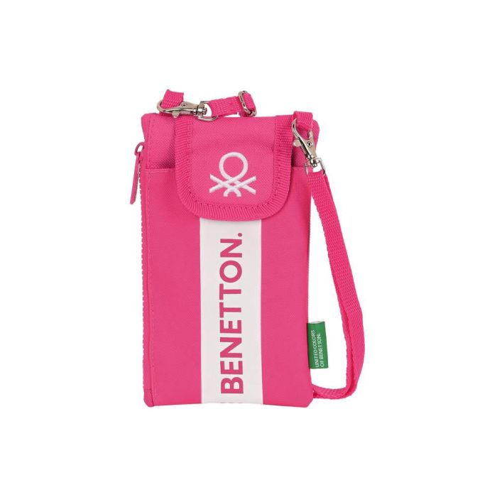 Monedero Benetton Raspberry Funda para Móvil Fucsia